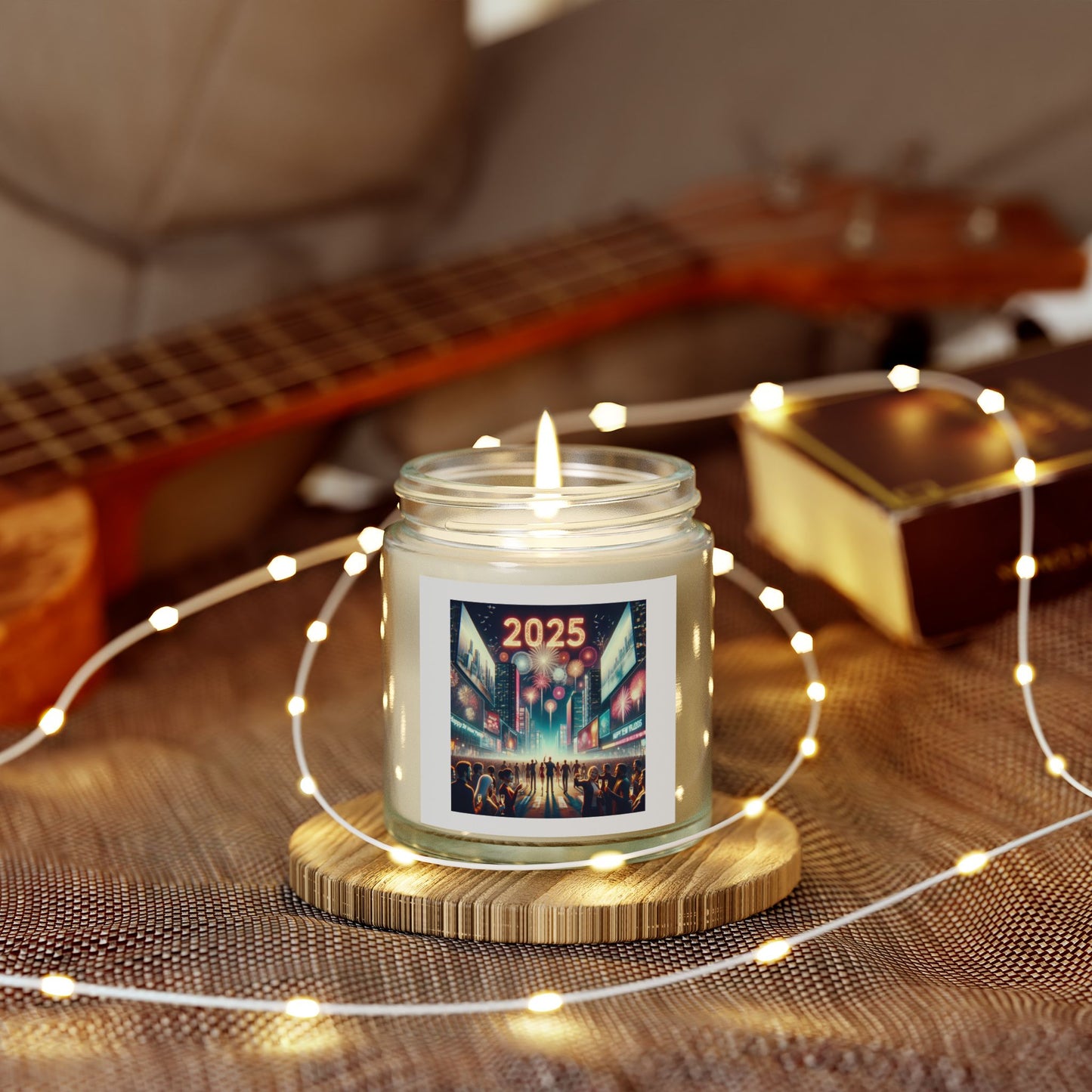 Scented Candles, Coconut Apricot Wax (4oz, 9oz)