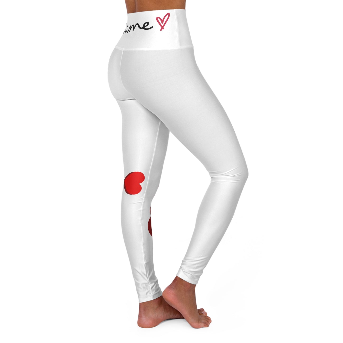 High Waisted Yoga Leggings (AOP)